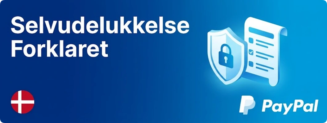 PayPal selvudelukkelsessystem ROFUS, casino uden ROFUS PayPal guide for danske spillere
